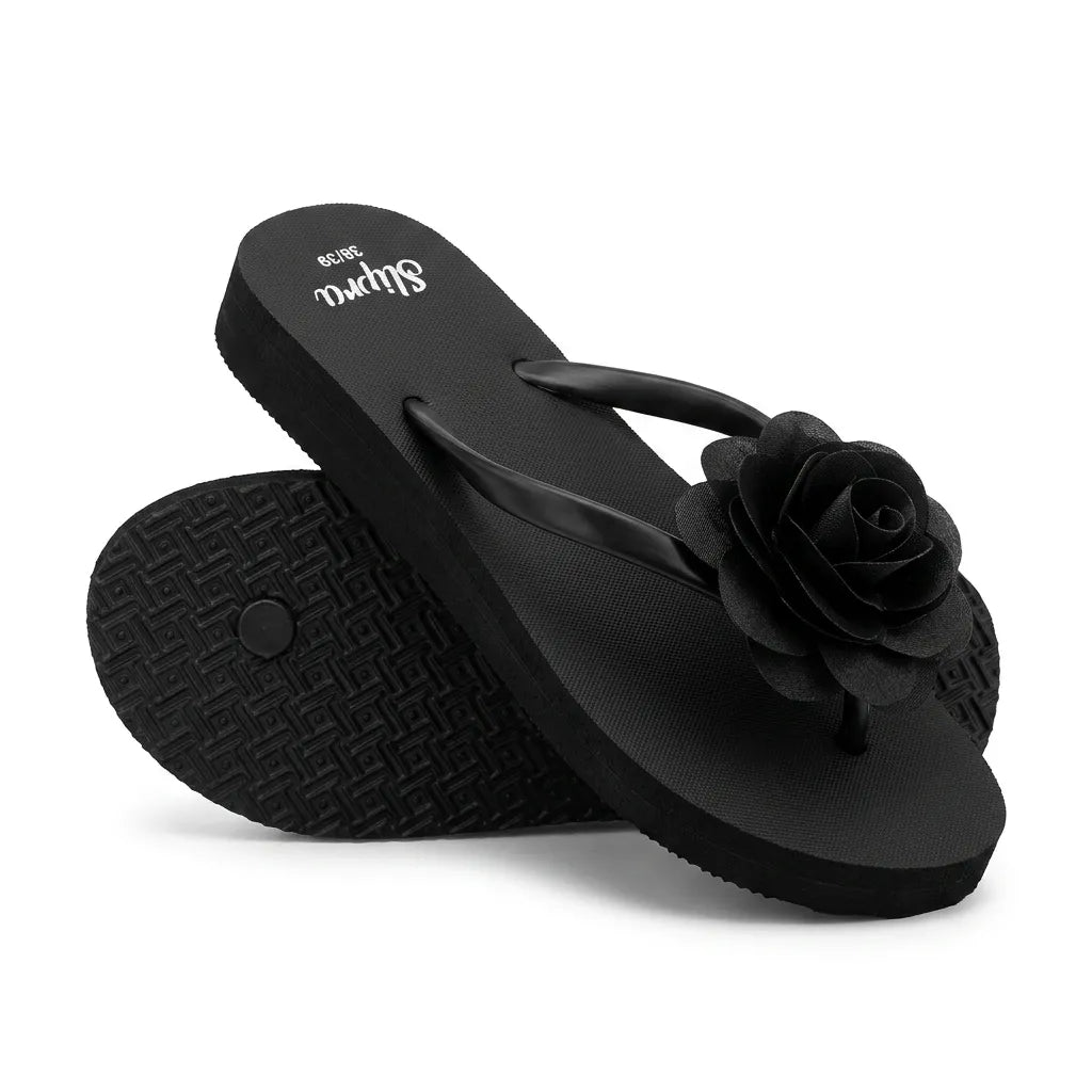 Black Slipra with Flower product image