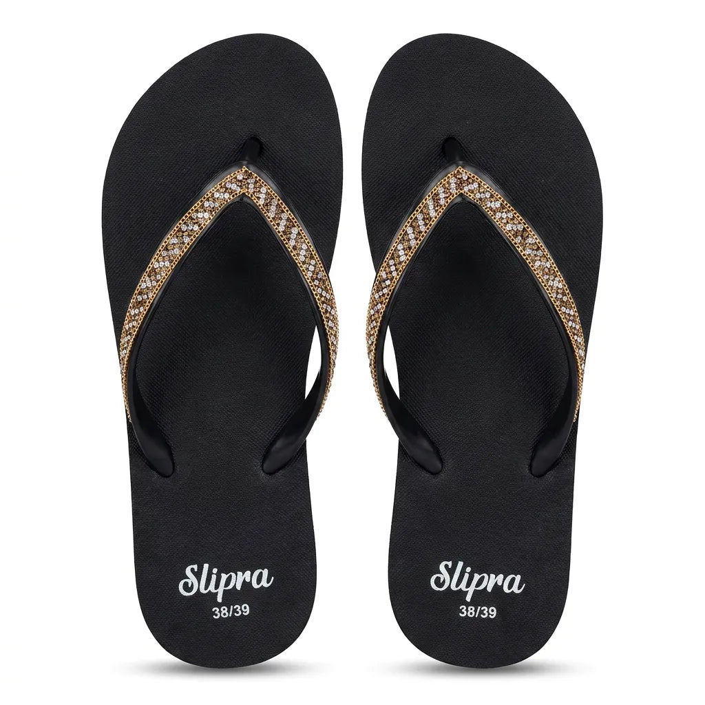 Black Slipra with Golden Tape main view