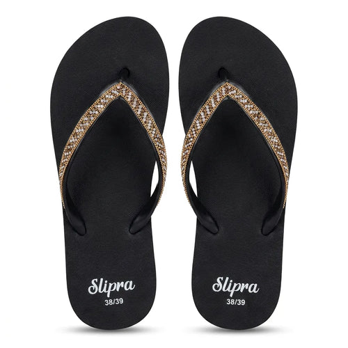 Black Slipra with Golden Tape main view