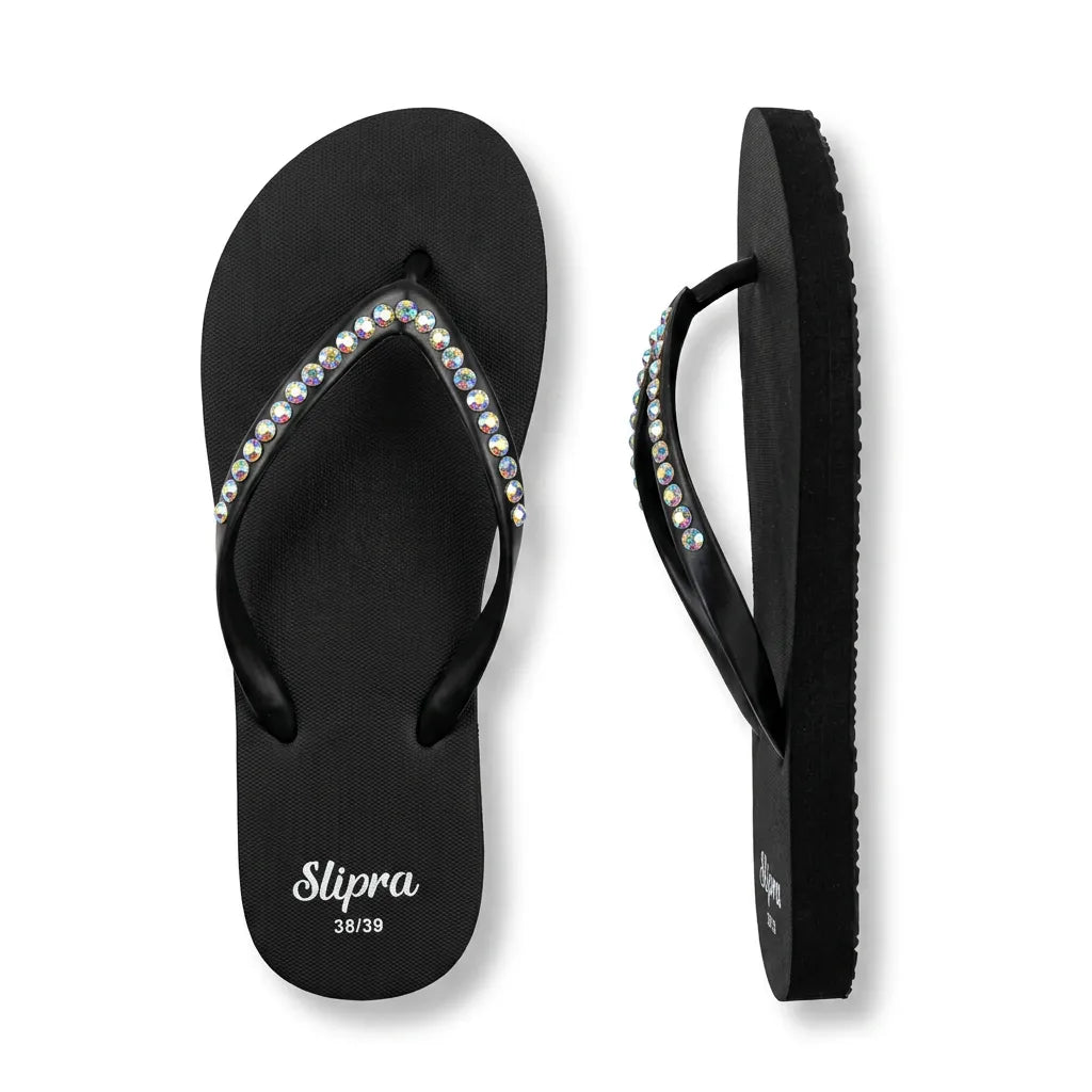 Black Slipra with Strass product image