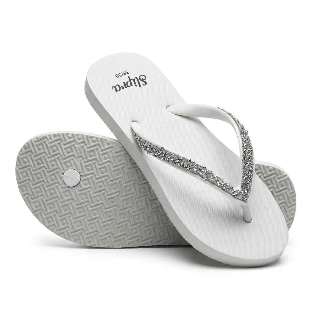 White Slipra with Diamond tape product image
