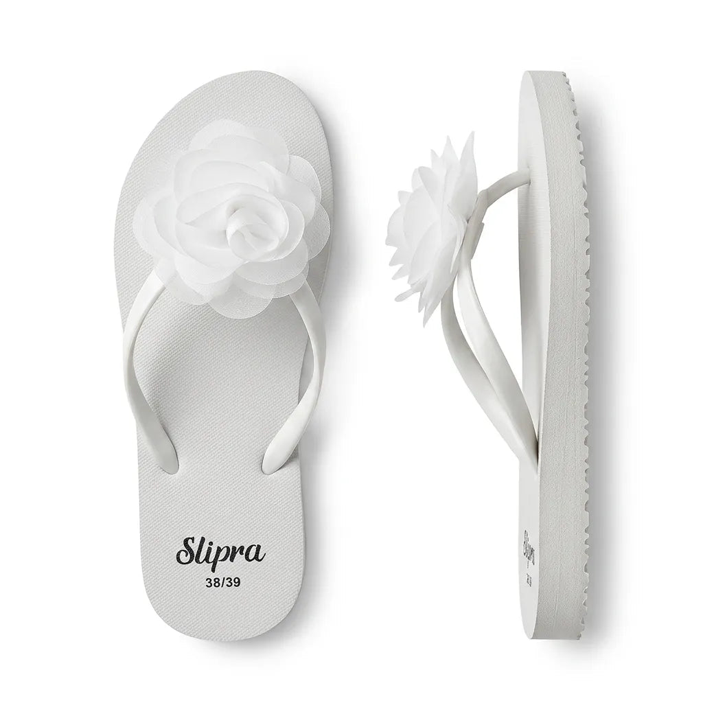 White Slipra with Flower product image