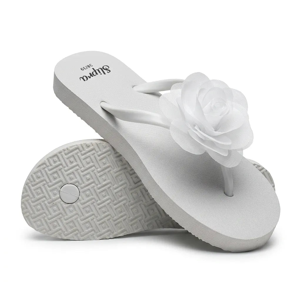 White Slipra with Flower product image