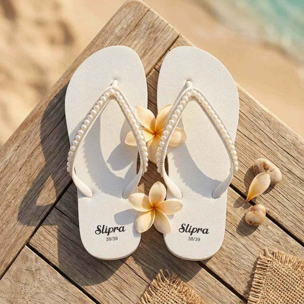 White Slipra with Loli tape product image