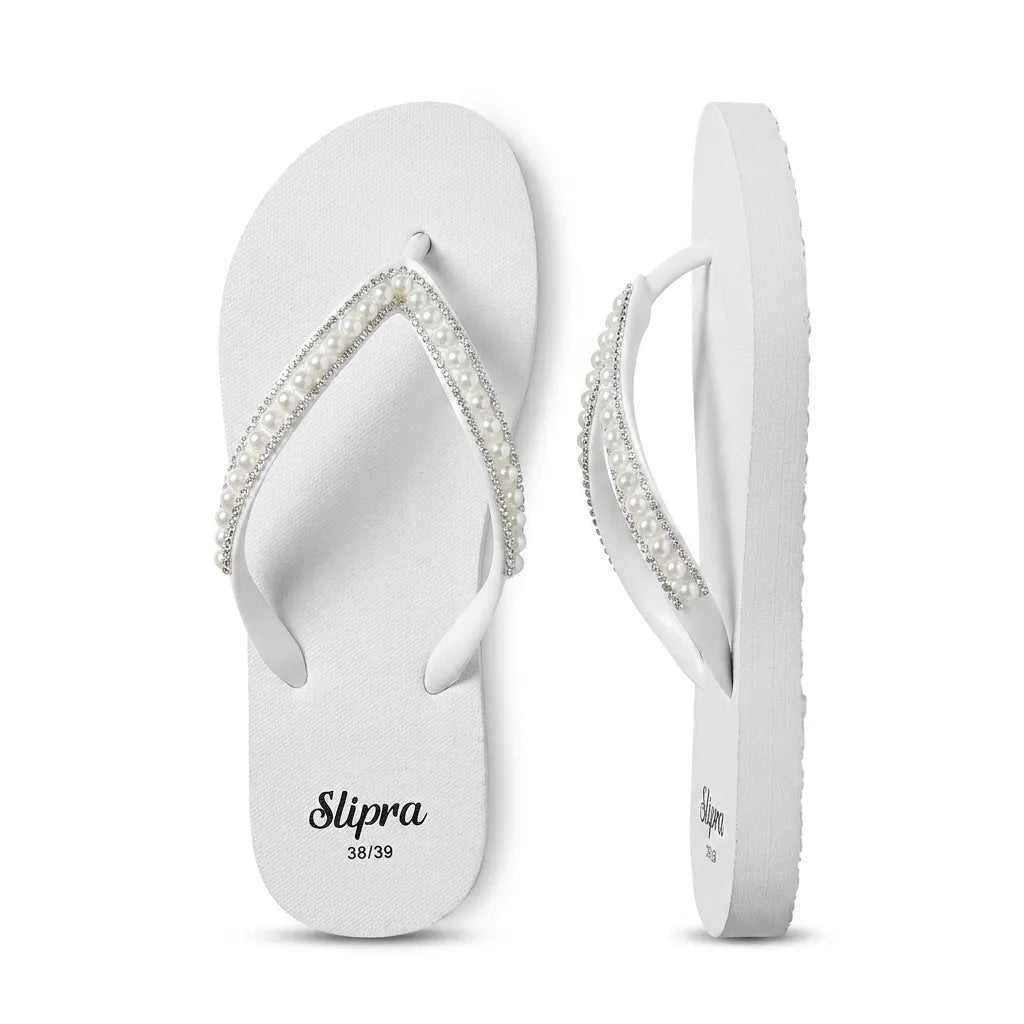 White Slipra with Loli tape product image