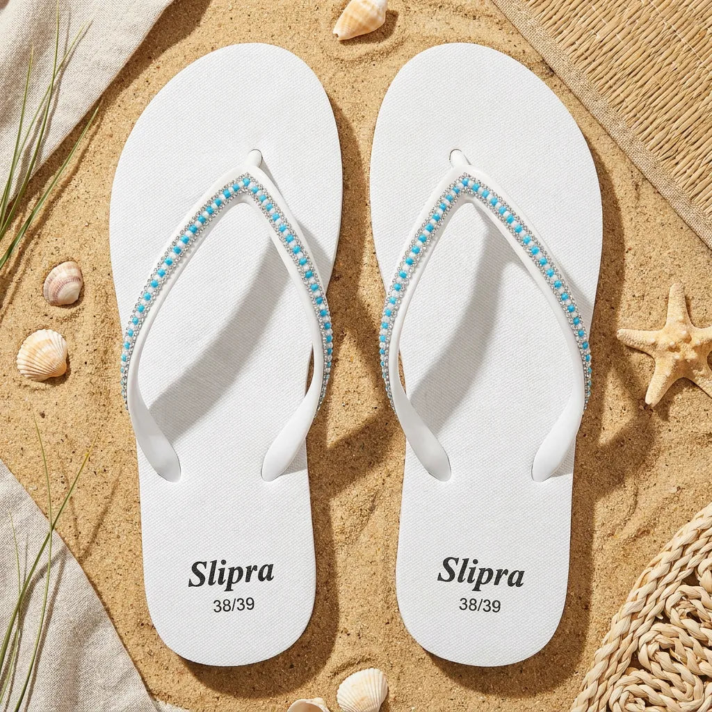 White Slipra with Sea tape product image